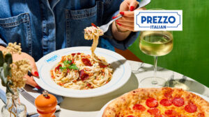 Prezzo Menu Full Italian Food Selection