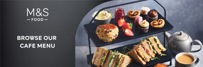 M&S Cafe Menu Complete Food Listing